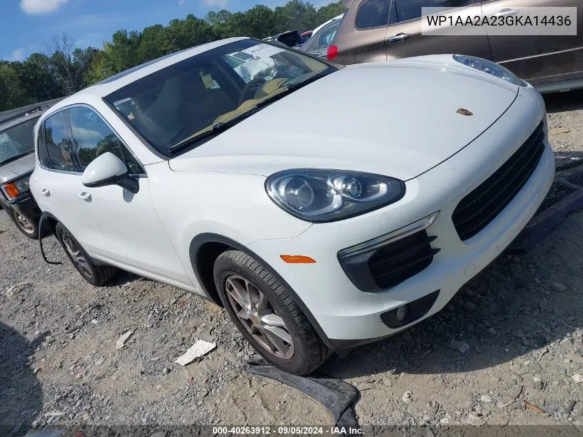 WP1AA2A23GKA14436 2016 Porsche Cayenne