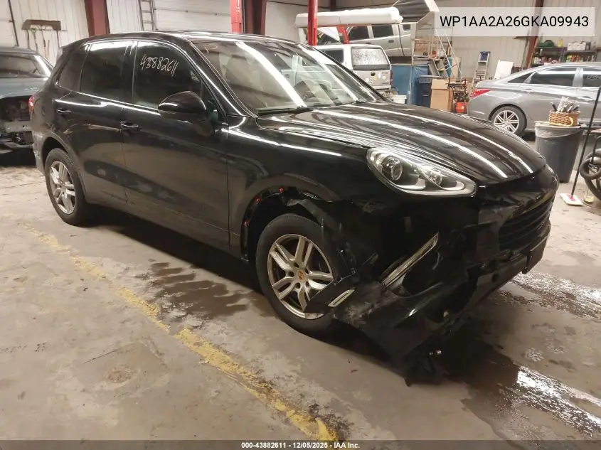 WP1AA2A26GKA09943 2016 Porsche Cayenne