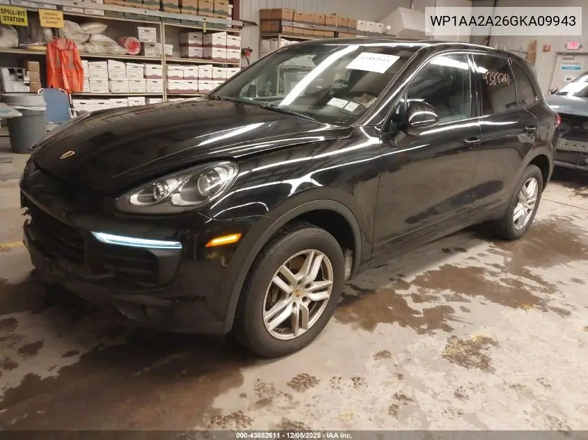 WP1AA2A26GKA09943 2016 Porsche Cayenne