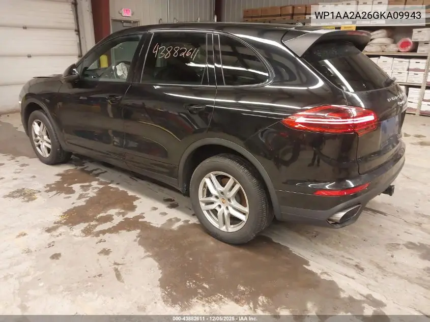 WP1AA2A26GKA09943 2016 Porsche Cayenne