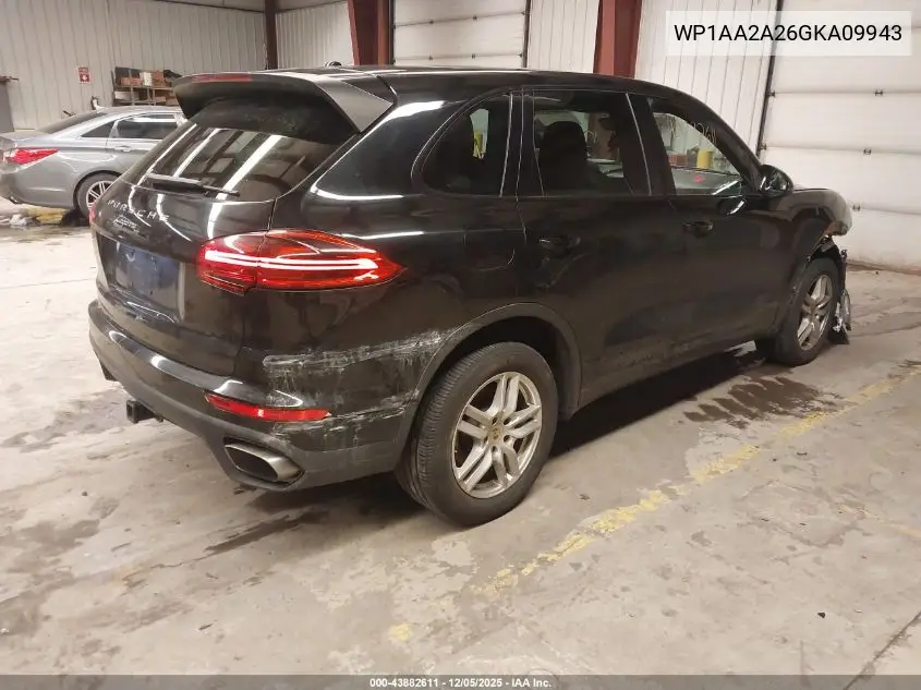 WP1AA2A26GKA09943 2016 Porsche Cayenne