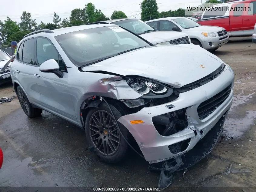 WP1AA2A26HKA82313 2017 Porsche Cayenne Platinum Edition