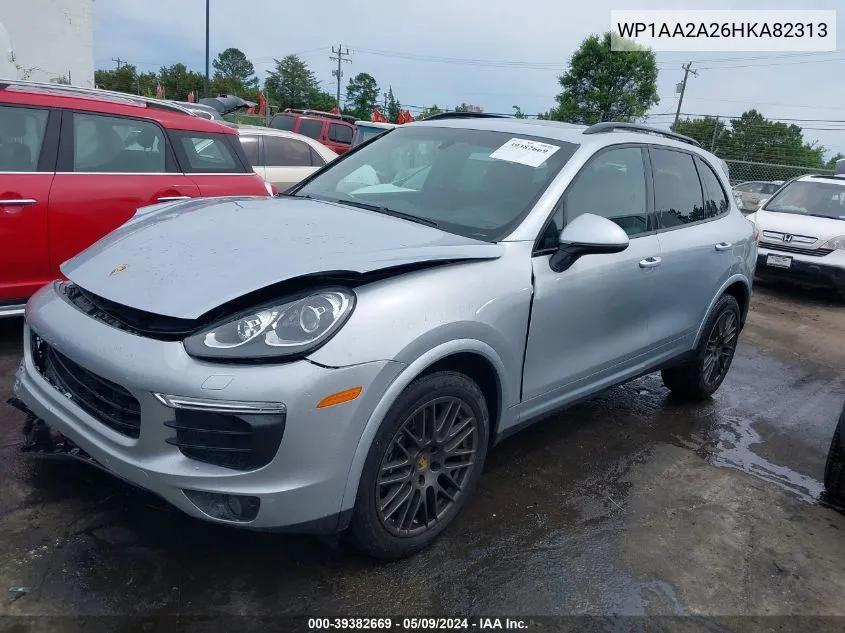 WP1AA2A26HKA82313 2017 Porsche Cayenne Platinum Edition