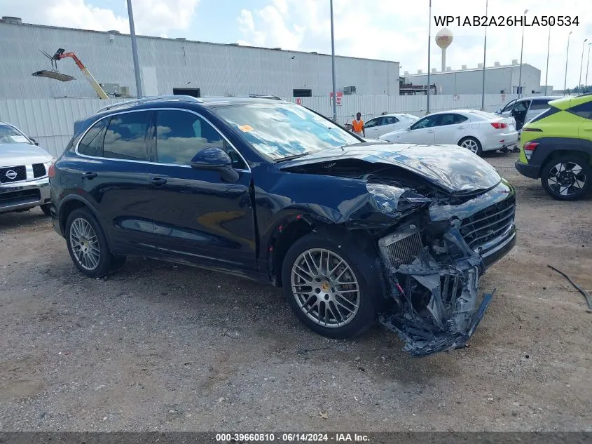 2017 Porsche Cayenne S VIN: WP1AB2A26HLA50534 Lot: 39660810