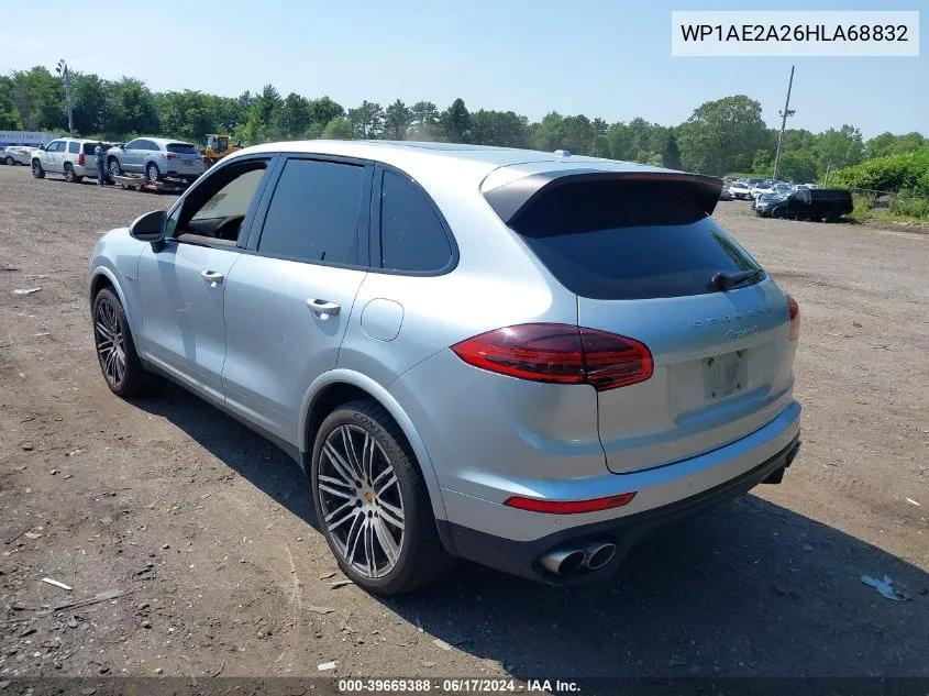 WP1AE2A26HLA68832 2017 Porsche Cayenne E-Hybrid S Platinum Edition