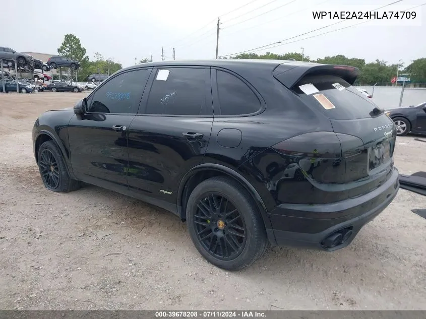 WP1AE2A24HLA74709 2017 Porsche Cayenne E-Hybrid S Platinum Edition