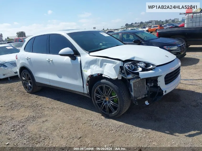 2017 Porsche Cayenne S VIN: WP1AB2A24HLA52041 Lot: 39734666