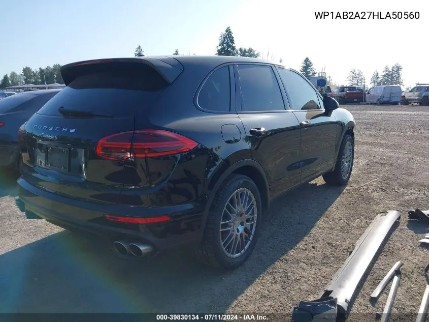 WP1AB2A27HLA50560 2017 Porsche Cayenne S