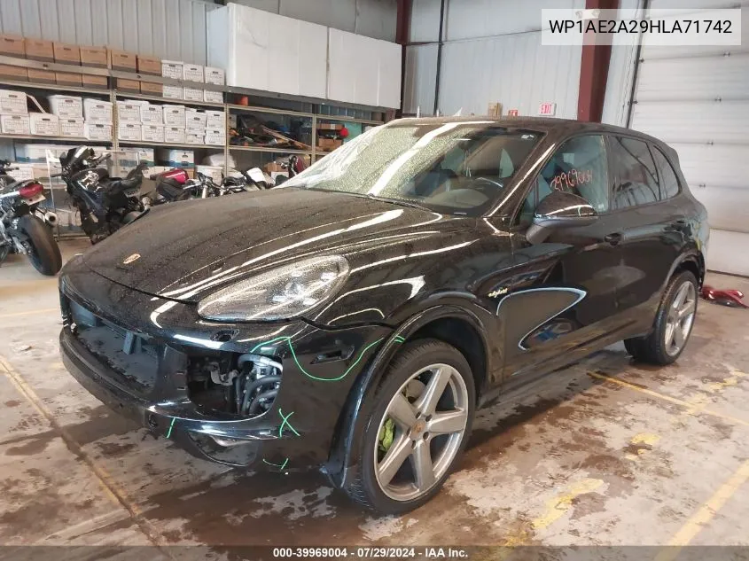 WP1AE2A29HLA71742 2017 Porsche Cayenne E-Hybrid S Platinum Edition