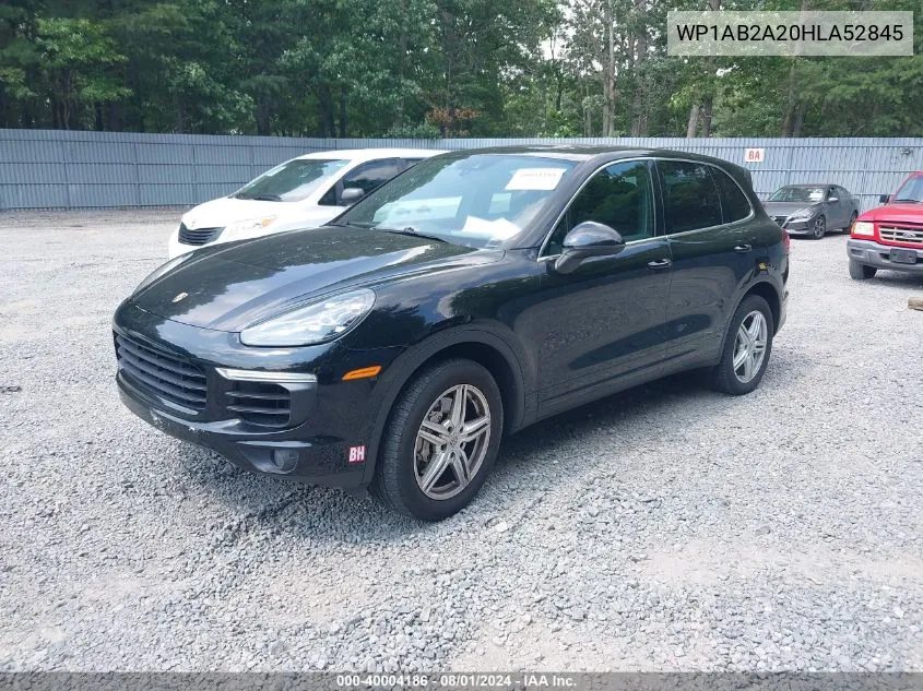 2017 Porsche Cayenne S VIN: WP1AB2A20HLA52845 Lot: 40004186