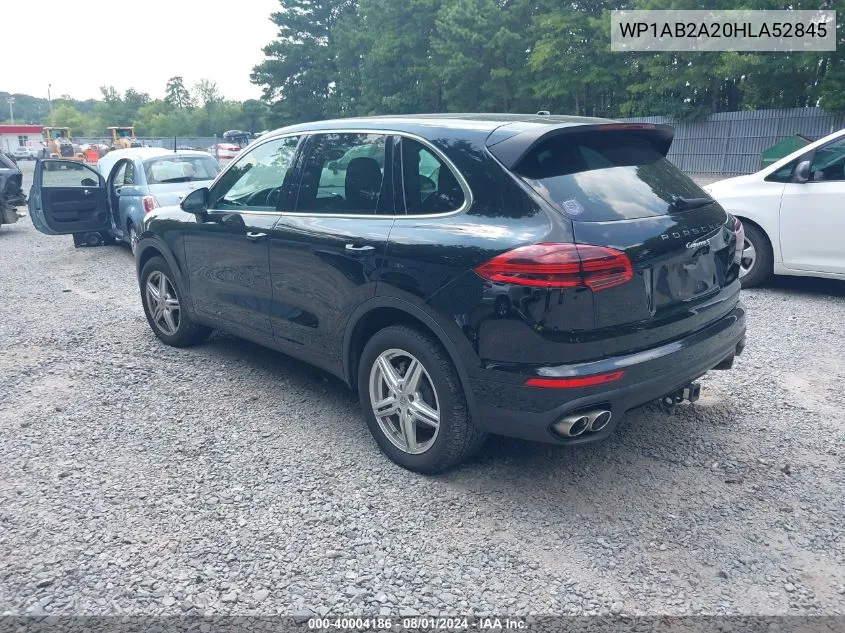 WP1AB2A20HLA52845 2017 Porsche Cayenne S