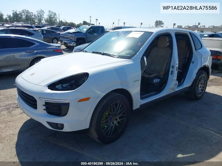 WP1AE2A28HLA75586 2017 Porsche Cayenne E-Hybrid S Platinum Edition