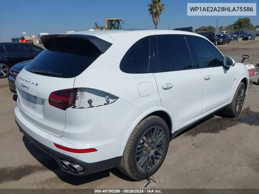 WP1AE2A28HLA75586 2017 Porsche Cayenne E-Hybrid S Platinum Edition