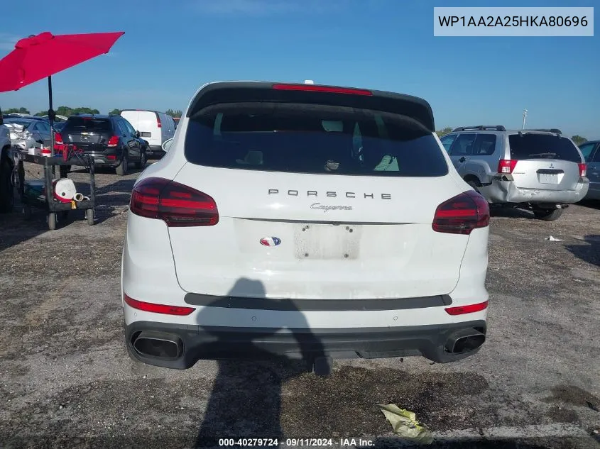 WP1AA2A25HKA80696 2017 Porsche Cayenne