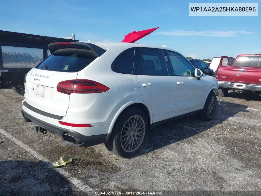 WP1AA2A25HKA80696 2017 Porsche Cayenne