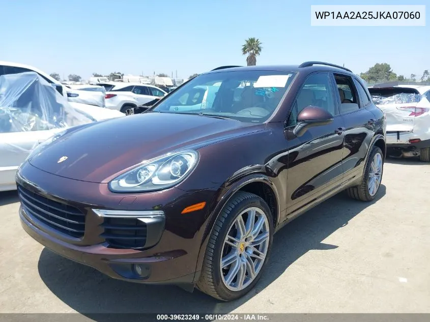 2018 Porsche Cayenne Platinum Edition VIN: WP1AA2A25JKA07060 Lot: 39623249