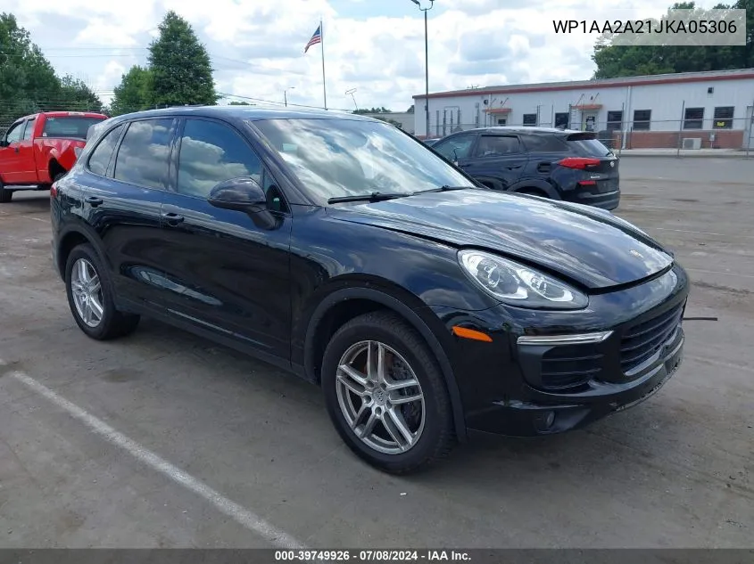 2018 Porsche Cayenne VIN: WP1AA2A21JKA05306 Lot: 39749926