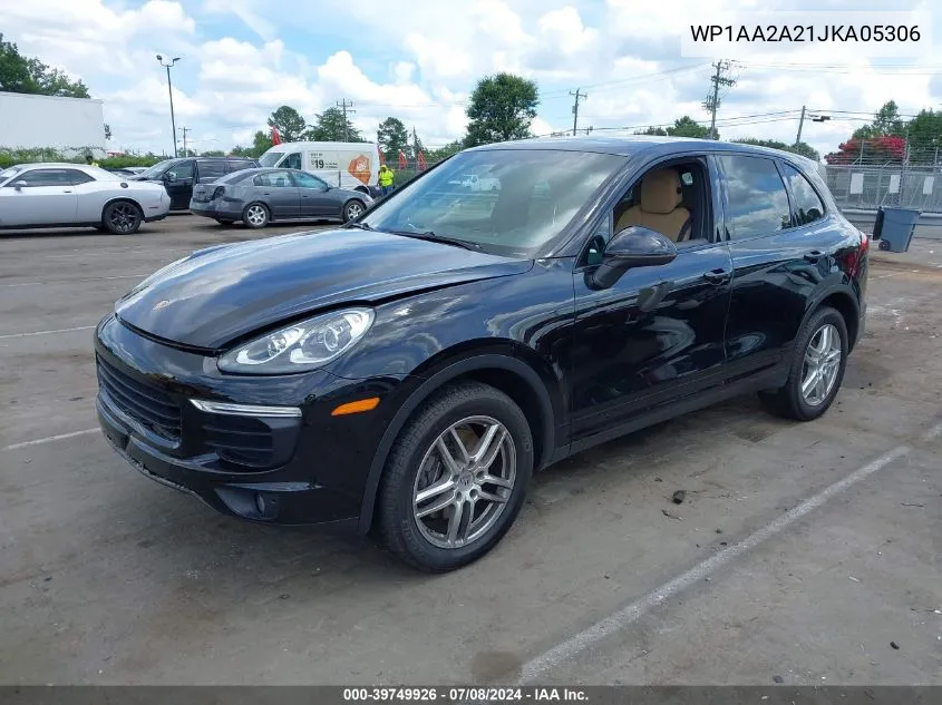 WP1AA2A21JKA05306 2018 Porsche Cayenne