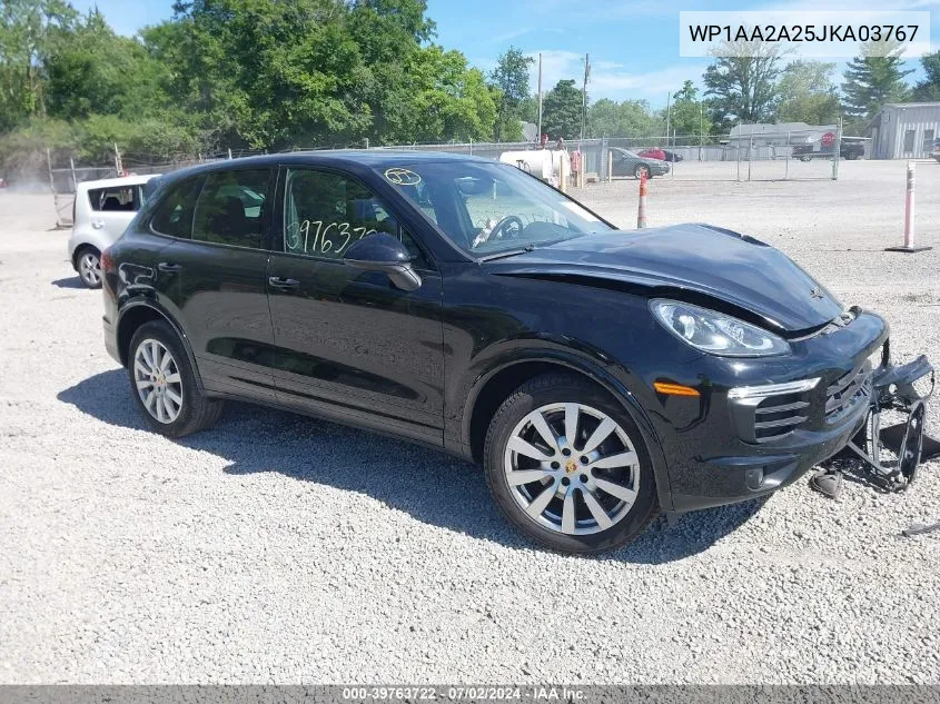 WP1AA2A25JKA03767 2018 Porsche Cayenne