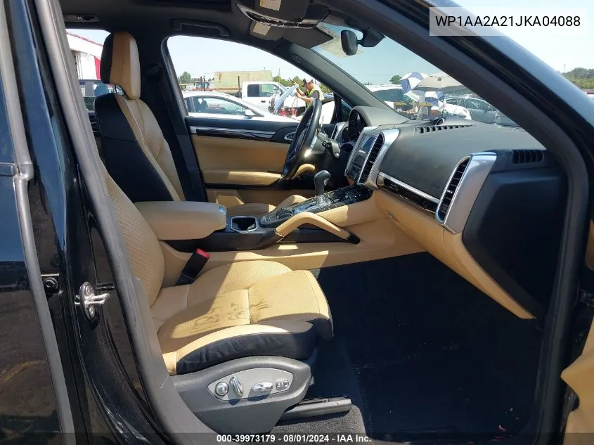 WP1AA2A21JKA04088 2018 Porsche Cayenne Platinum Edition