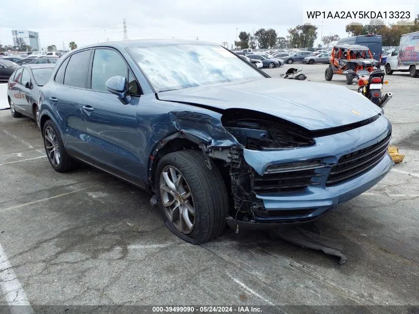 WP1AA2AY5KDA13323 2019 Porsche Cayenne