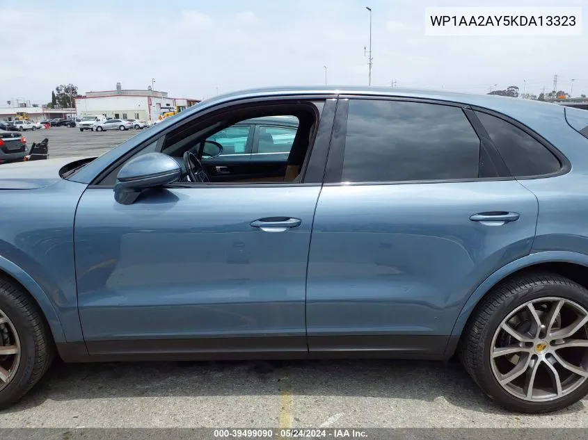 WP1AA2AY5KDA13323 2019 Porsche Cayenne