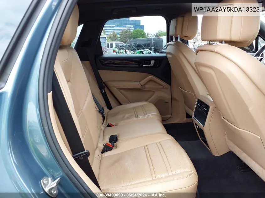 WP1AA2AY5KDA13323 2019 Porsche Cayenne