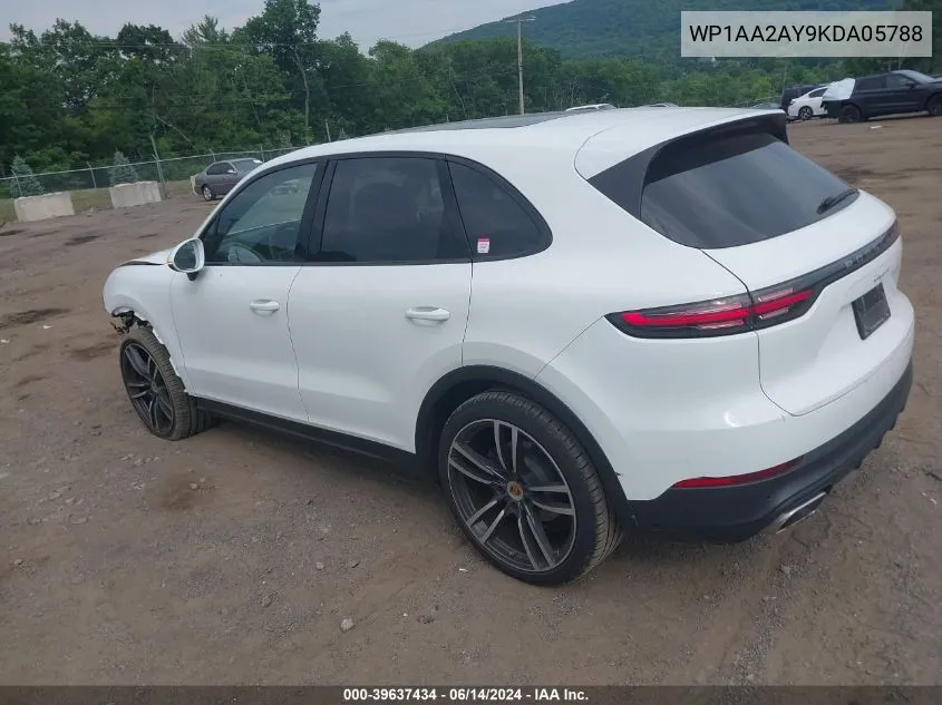 WP1AA2AY9KDA05788 2019 Porsche Cayenne