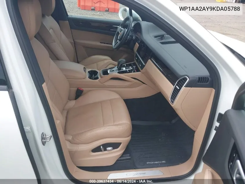 WP1AA2AY9KDA05788 2019 Porsche Cayenne