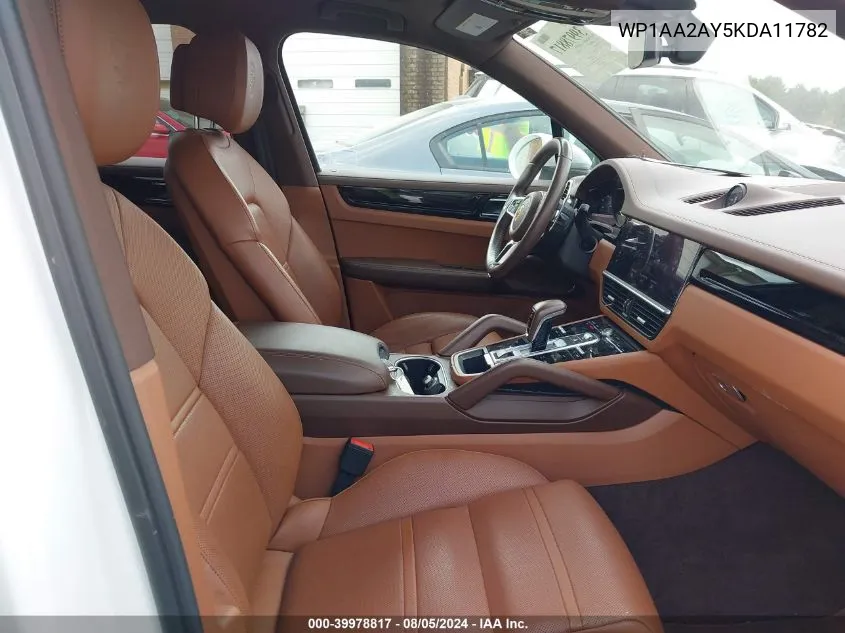 WP1AA2AY5KDA11782 2019 Porsche Cayenne