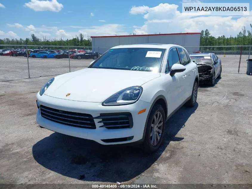 WP1AA2AY8KDA06513 2019 Porsche Cayenne