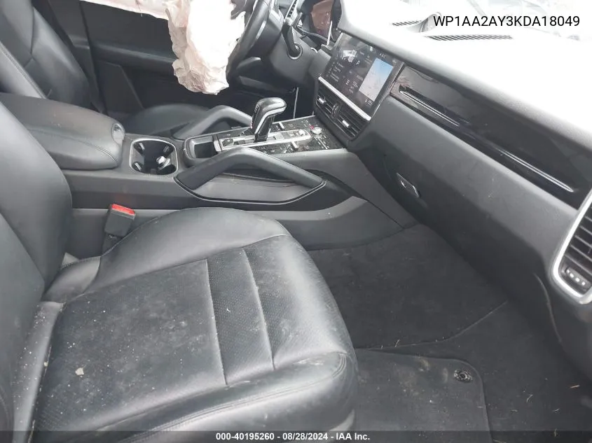 WP1AA2AY3KDA18049 2019 Porsche Cayenne