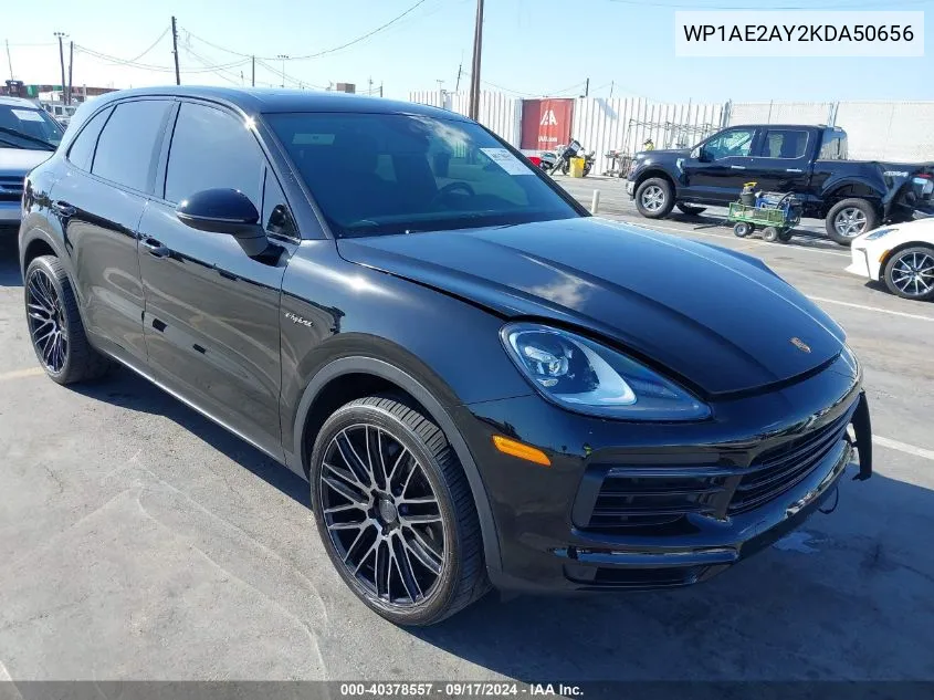 WP1AE2AY2KDA50656 2019 Porsche Cayenne E-Hybrid