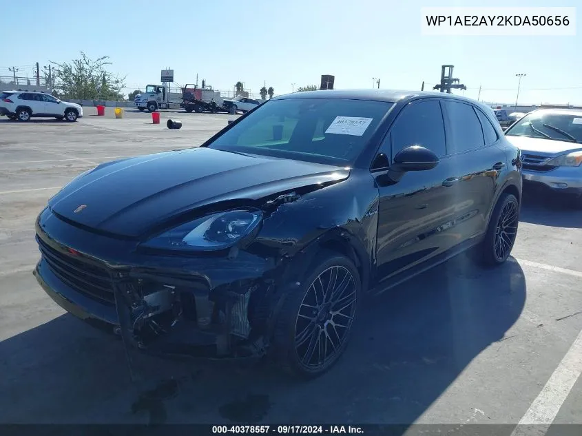 WP1AE2AY2KDA50656 2019 Porsche Cayenne E-Hybrid