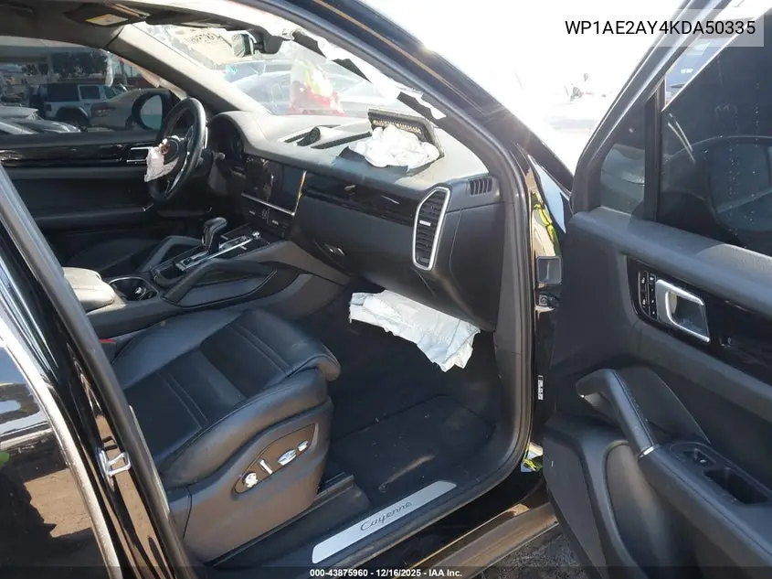 WP1AE2AY4KDA50335 2019 Porsche Cayenne E-Hybrid