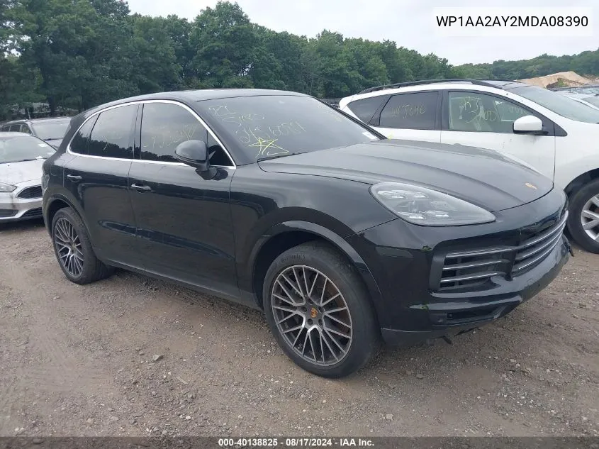 WP1AA2AY2MDA08390 2021 Porsche Cayenne