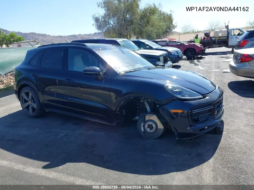 WP1AF2AY0NDA44162 2022 Porsche Cayenne Turbo