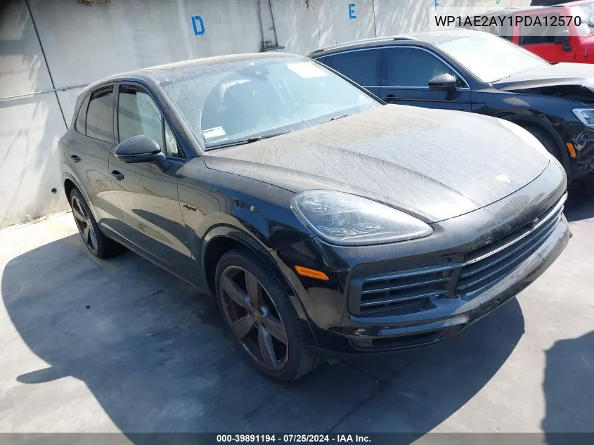 WP1AE2AY1PDA12570 2023 Porsche Cayenne E-Hybrid Platinum Edition