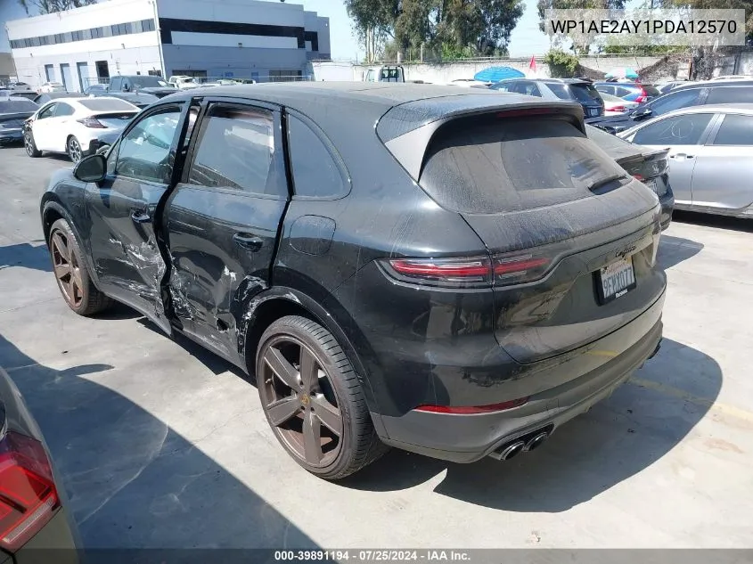 WP1AE2AY1PDA12570 2023 Porsche Cayenne E-Hybrid Platinum Edition