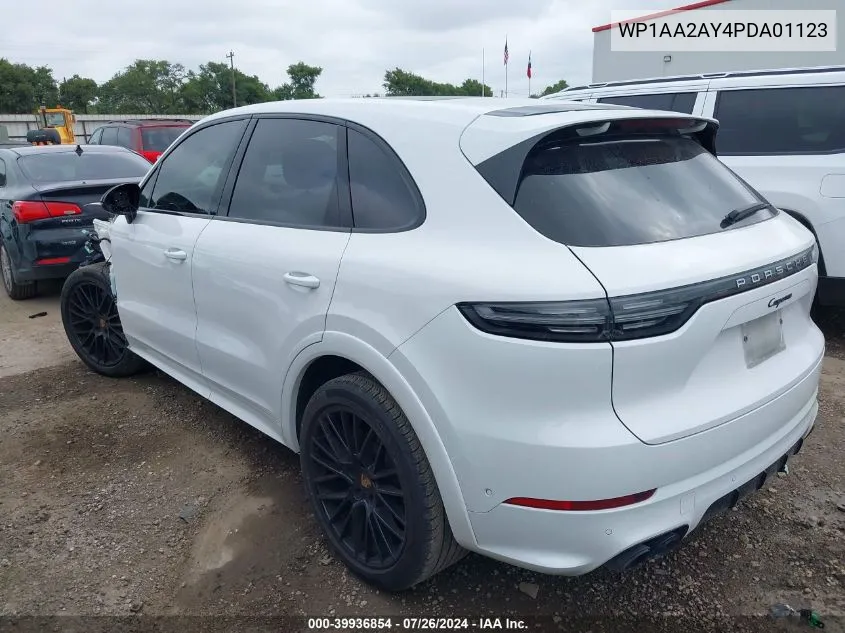 WP1AA2AY4PDA01123 2023 Porsche Cayenne Platinum Edition