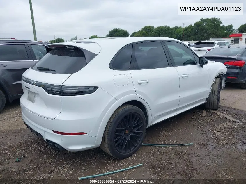 WP1AA2AY4PDA01123 2023 Porsche Cayenne Platinum Edition