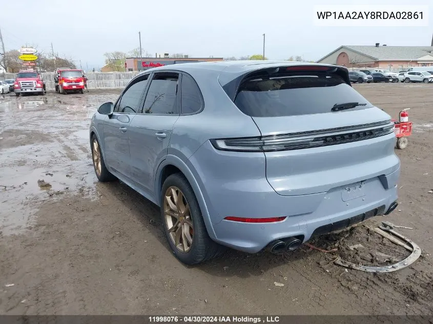 WP1AA2AY8RDA02861 2024 Porsche Cayenne