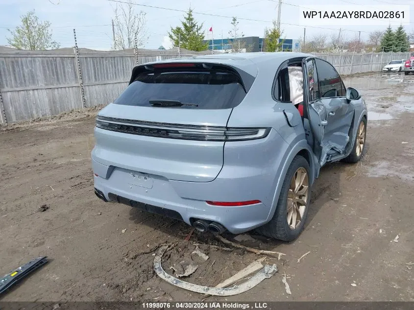 WP1AA2AY8RDA02861 2024 Porsche Cayenne