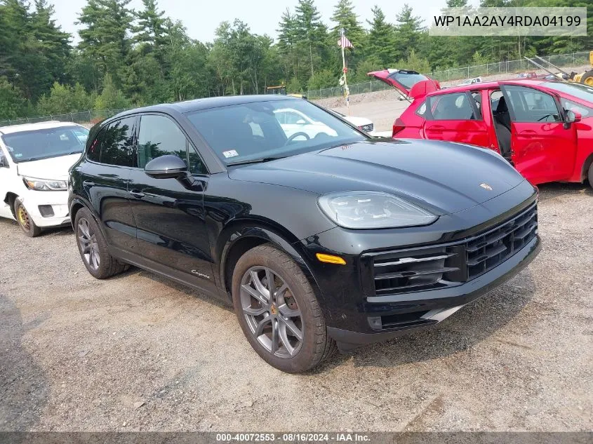 WP1AA2AY4RDA04199 2024 Porsche Cayenne