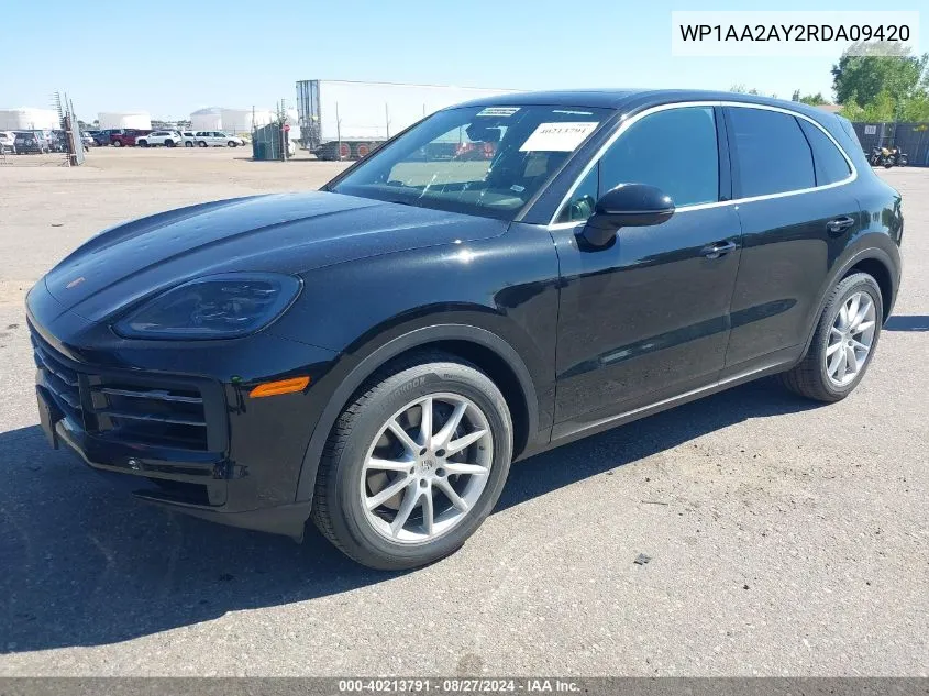 WP1AA2AY2RDA09420 2024 Porsche Cayenne