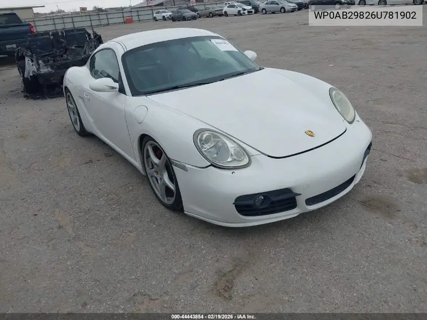 WP0AB29826U781902 2006 Porsche Cayman S