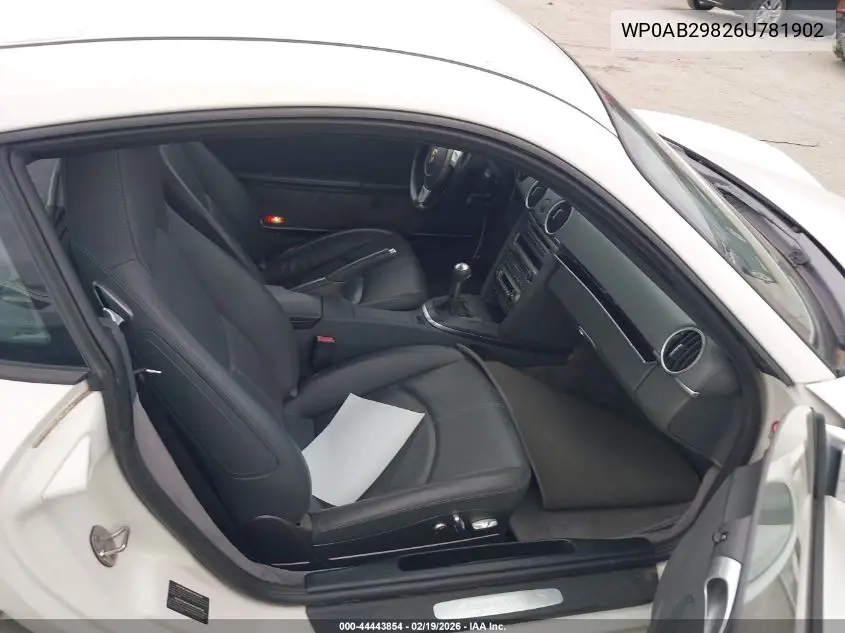 WP0AB29826U781902 2006 Porsche Cayman S