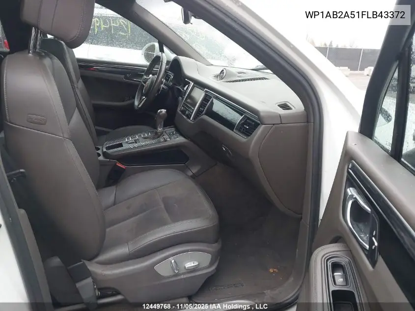 WP1AB2A51FLB43372 2015 Porsche Macan S