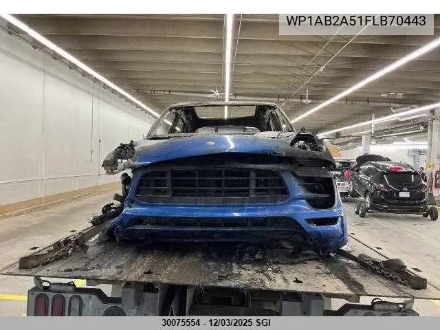 WP1AB2A51FLB70443 2015 Porsche Macan S