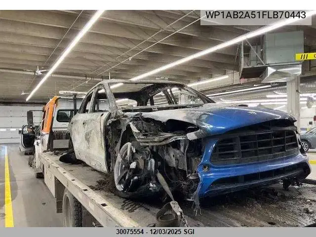 WP1AB2A51FLB70443 2015 Porsche Macan S